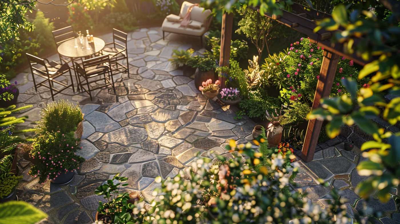 Stone Patio Design Ideas for a Stunning Backyard Makeover